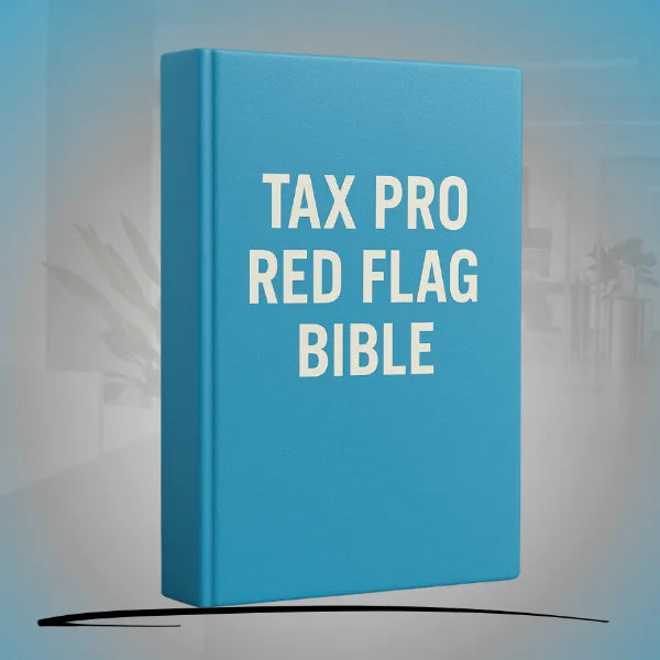 Tax Pro Red Flag Bible